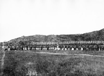 The Ever Victorious Army, c.1863 by Felice Beato